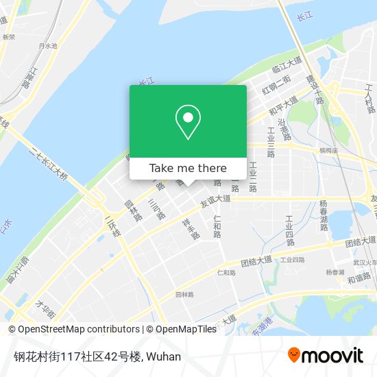 钢花村街117社区42号楼 map