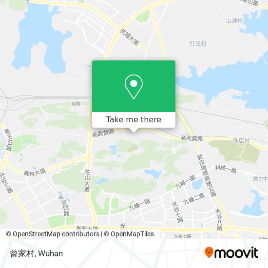 曾家村 map