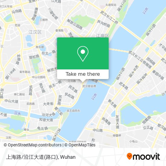 上海路/沿江大道(路口) map