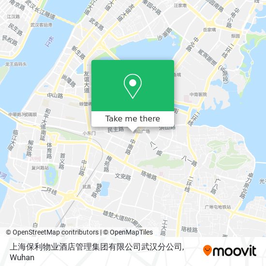 上海保利物业酒店管理集团有限公司武汉分公司 map