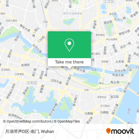 月湖琴声D区-南门 map