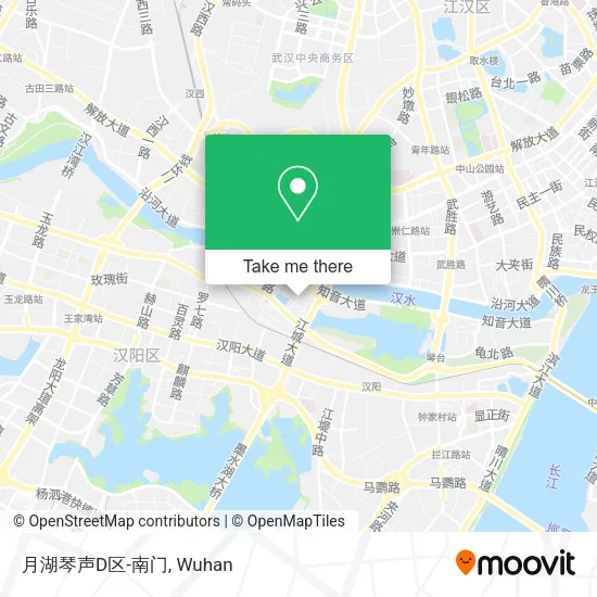 月湖琴声D区-南门 map