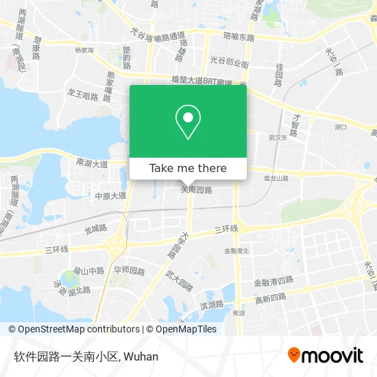 软件园路一关南小区 map