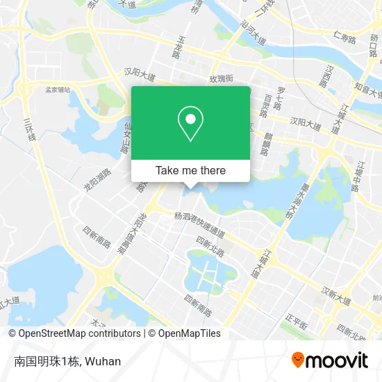南国明珠1栋 map