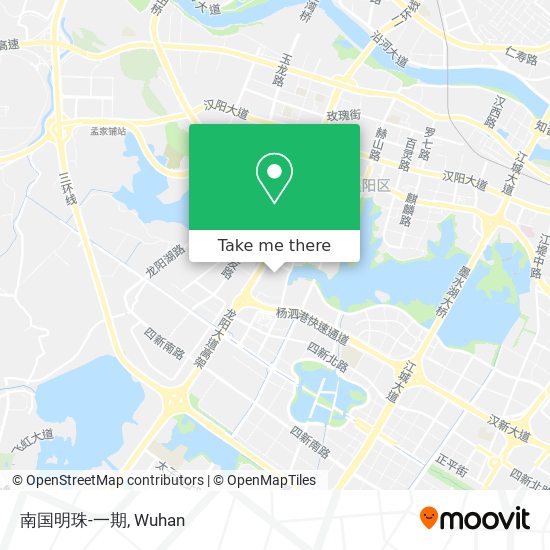 南国明珠-一期 map