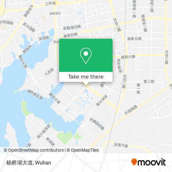 杨桥湖大道 map