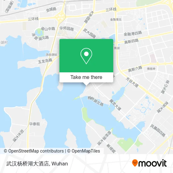 武汉杨桥湖大酒店 map