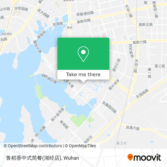 鲁稻香中式简餐(湖经店) map