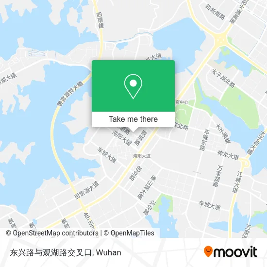东兴路与观湖路交叉口 map
