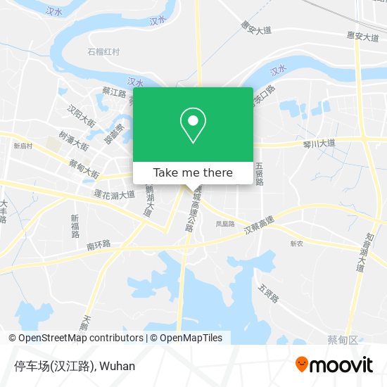 停车场(汉江路) map