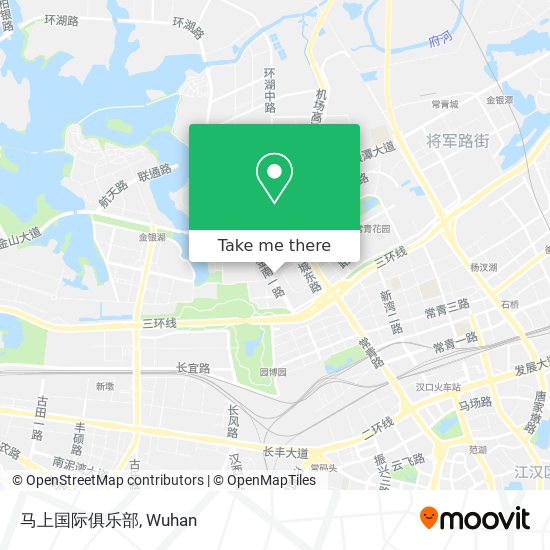 马上国际俱乐部 map