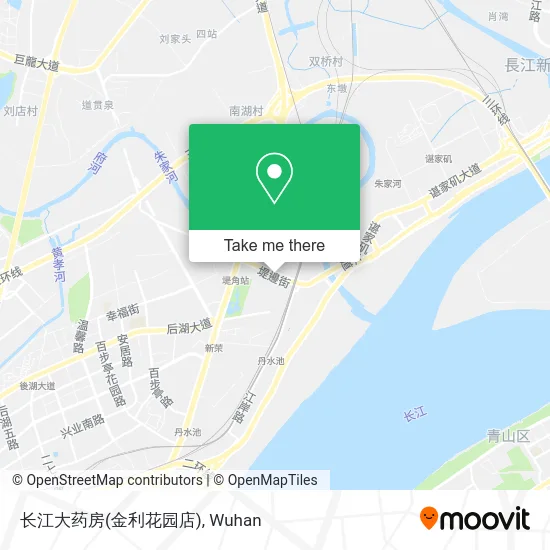 长江大药房(金利花园店) map