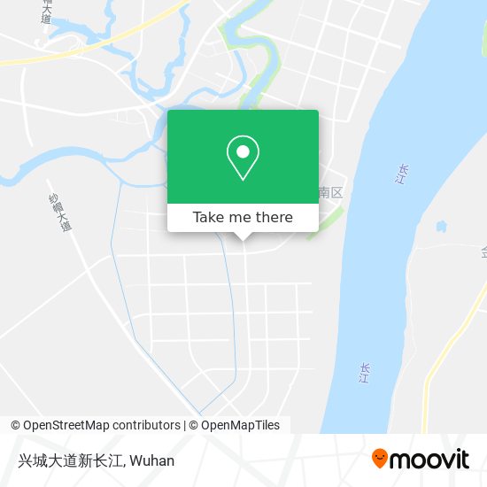 兴城大道新长江 map