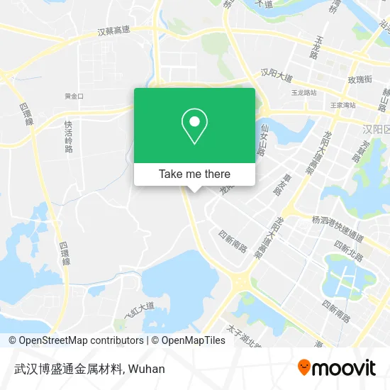 武汉博盛通金属材料 map