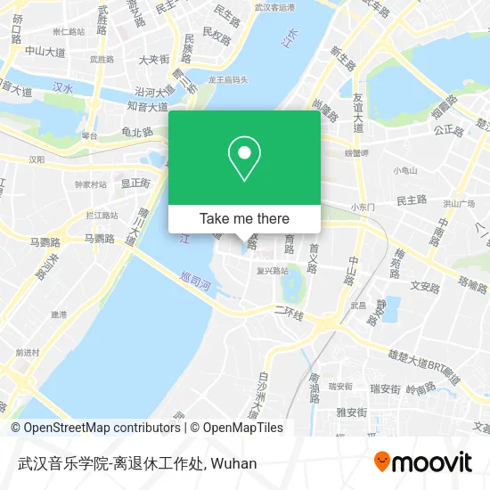 武汉音乐学院-离退休工作处 map