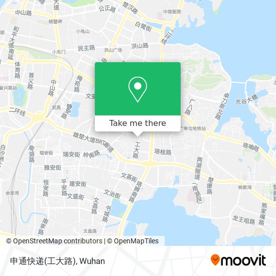 申通快递(工大路) map