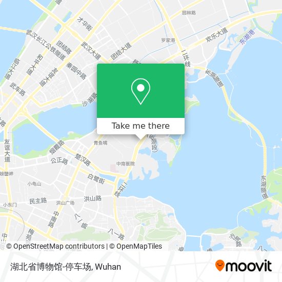 湖北省博物馆-停车场 map