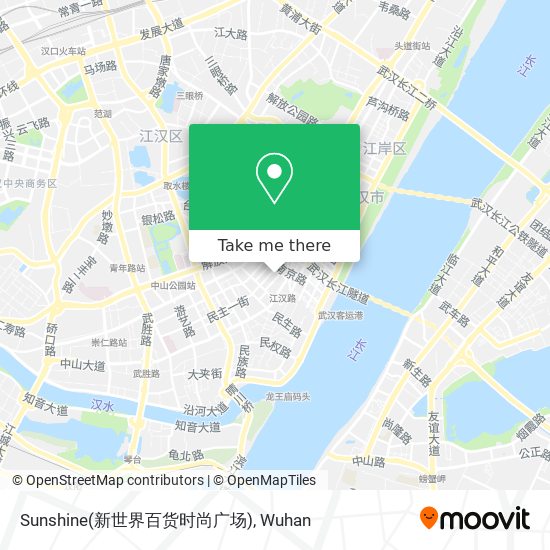 Sunshine(新世界百货时尚广场) map