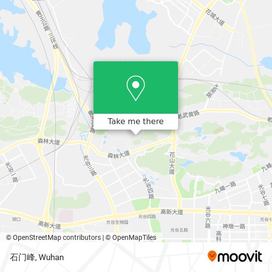 石门峰 map