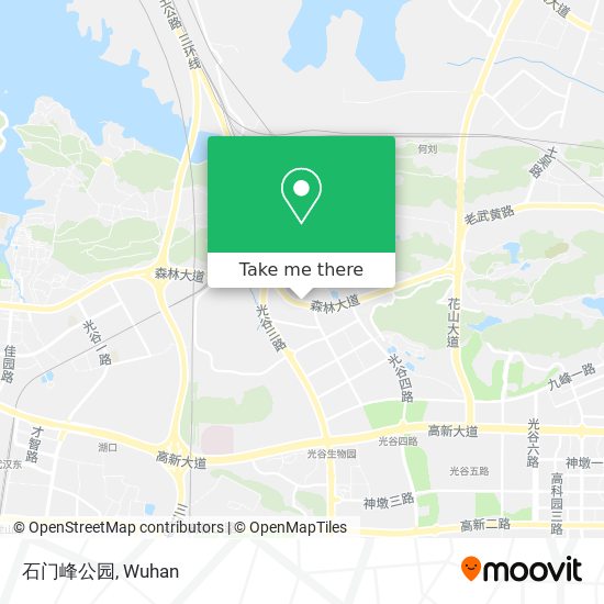 石门峰公园 map