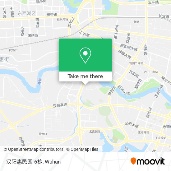 汉阳惠民园-6栋 map
