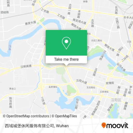 西域城堡休闲服饰有限公司 map