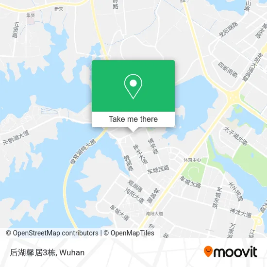 后湖馨居3栋 map