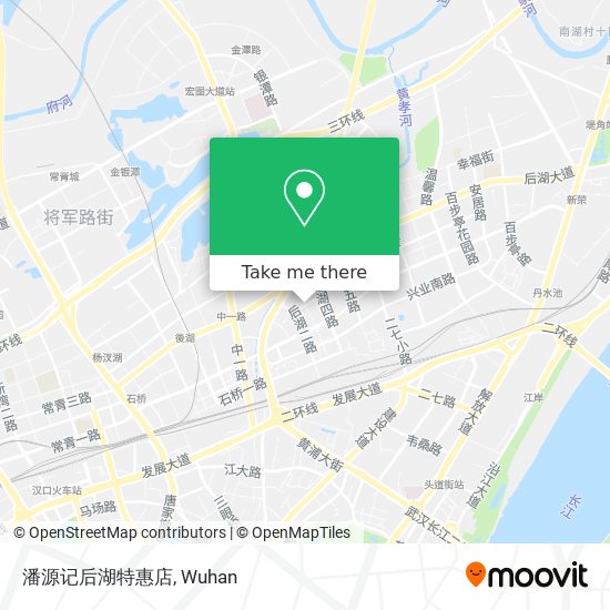 潘源记后湖特惠店 map