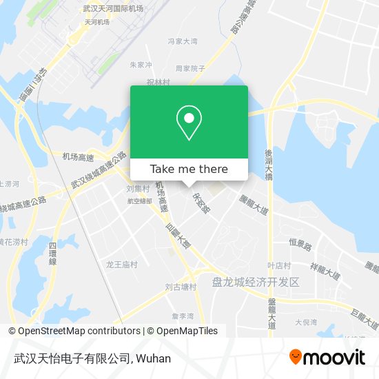 武汉天怡电子有限公司 map