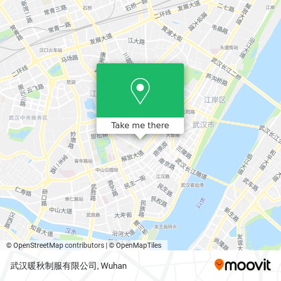 武汉暖秋制服有限公司 map