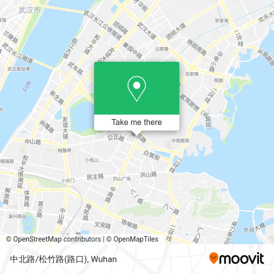 中北路/松竹路(路口) map