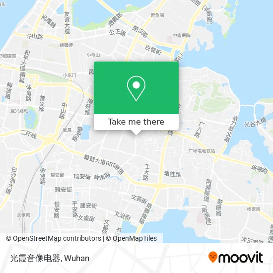 光霞音像电器 map