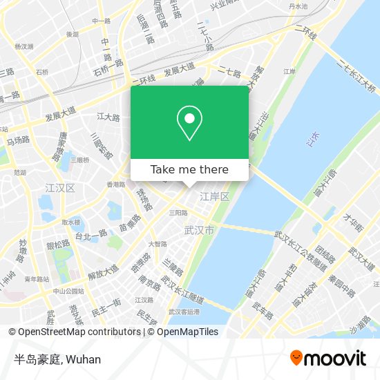 半岛豪庭 map