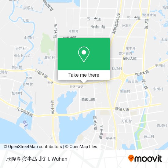 欣隆湖滨半岛-北门 map