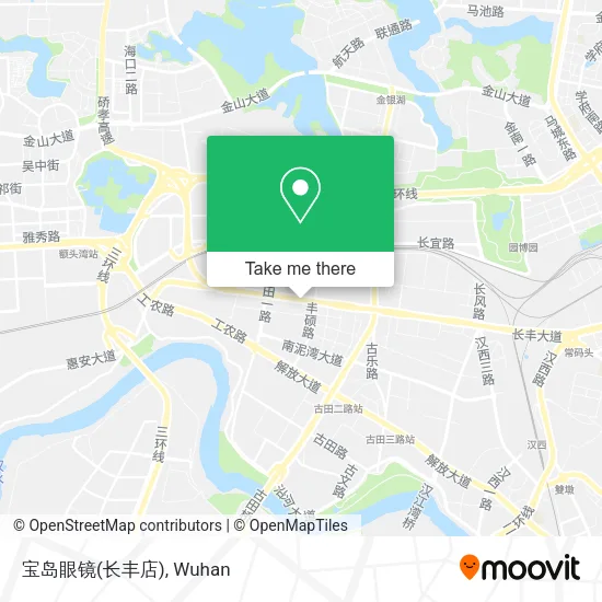 宝岛眼镜(长丰店) map