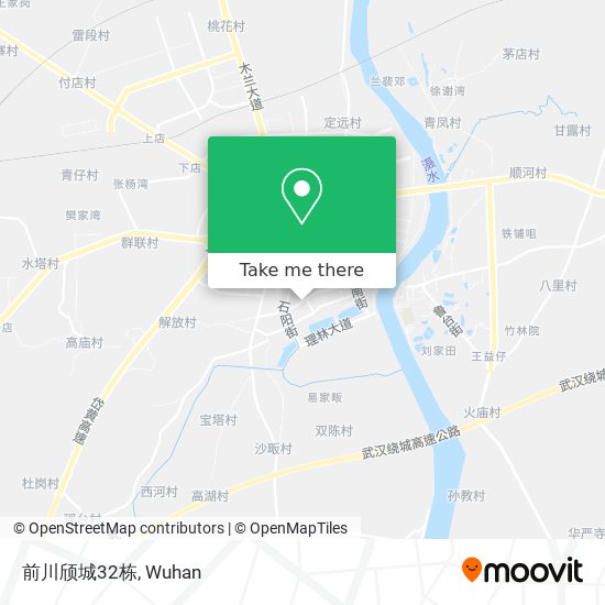 前川颀城32栋 map