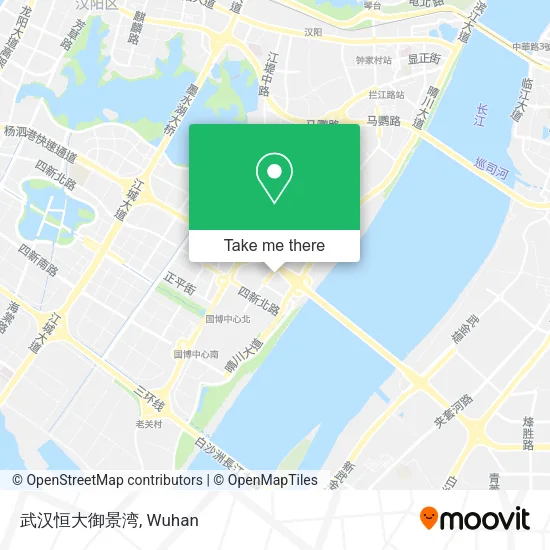 武汉恒大御景湾 map