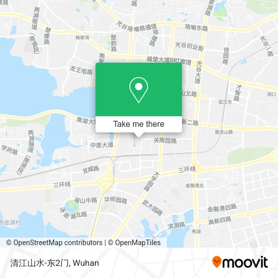 清江山水-东2门 map