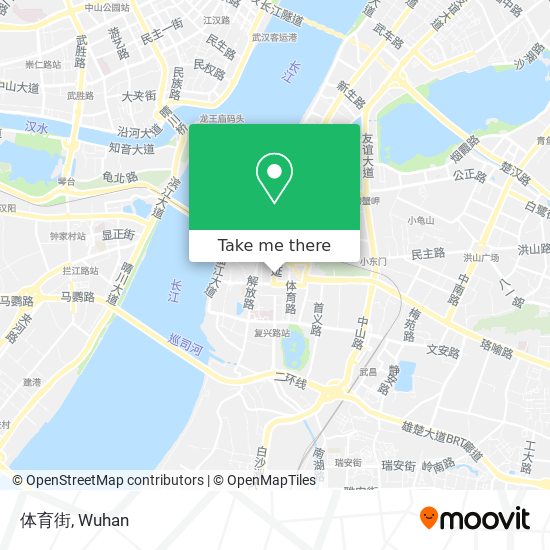 体育街 map