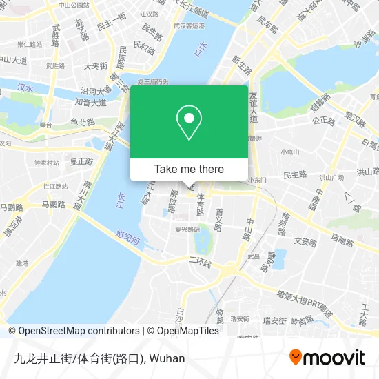 九龙井正街/体育街(路口) map