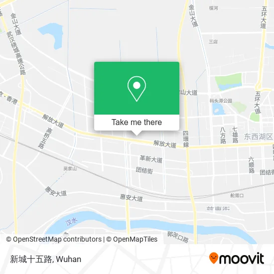 新城十五路 map