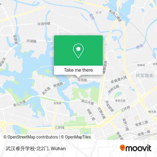 武汉睿升学校-北2门 map