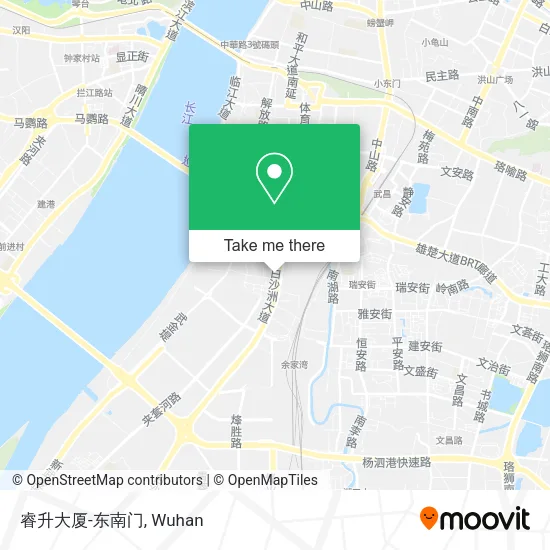 睿升大厦-东南门 map
