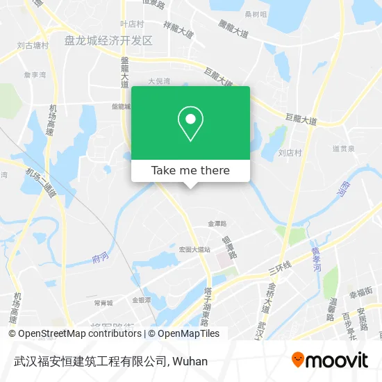 武汉福安恒建筑工程有限公司 map