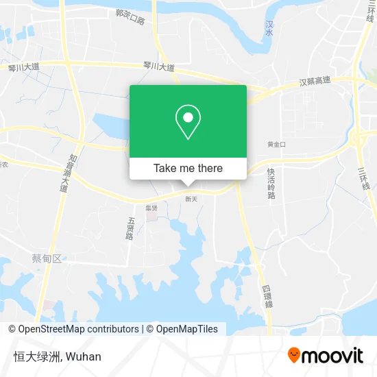 恒大绿洲 map