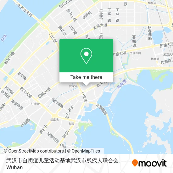武汉市自闭症儿童活动基地武汉市残疾人联合会 map