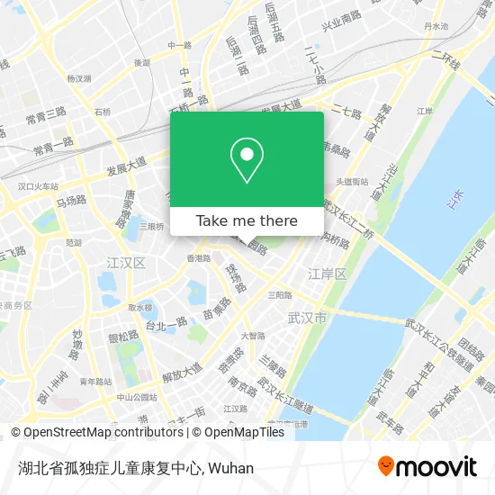 湖北省孤独症儿童康复中心 map