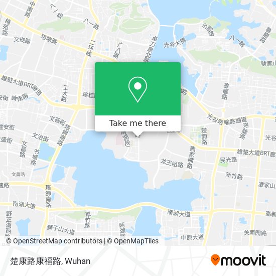 楚康路康福路 map
