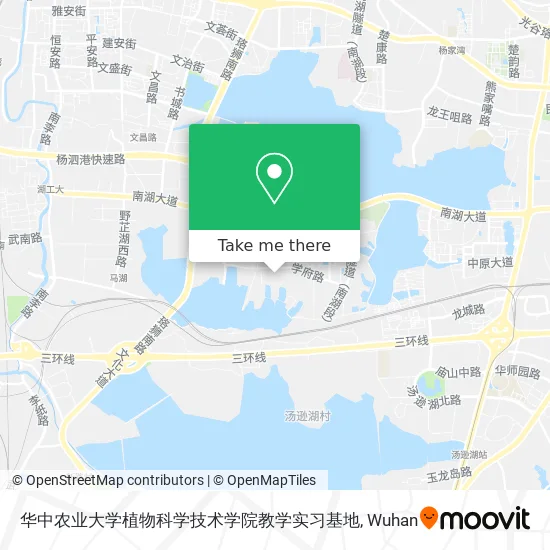 华中农业大学植物科学技术学院教学实习基地 map