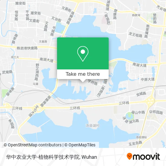 华中农业大学-植物科学技术学院 map